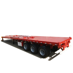 40ft container flat bed semi trailers with twist locks