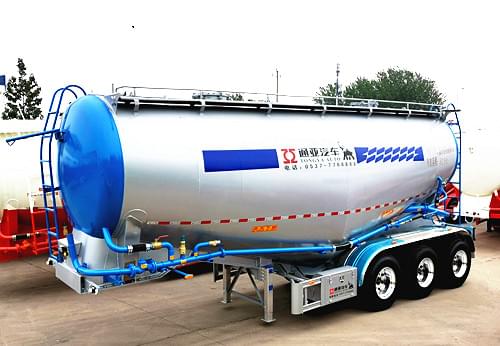 30m3 Aluminum Cement tanker semi trailer